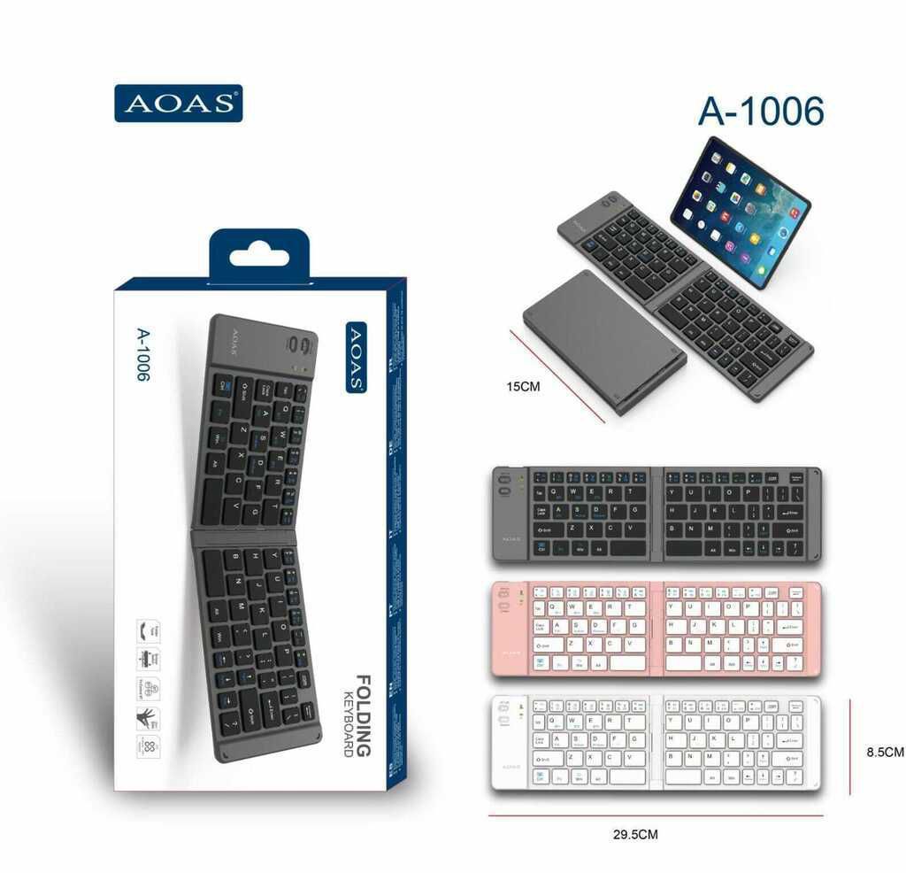 Teclado Inalámbrico Plegable A1006