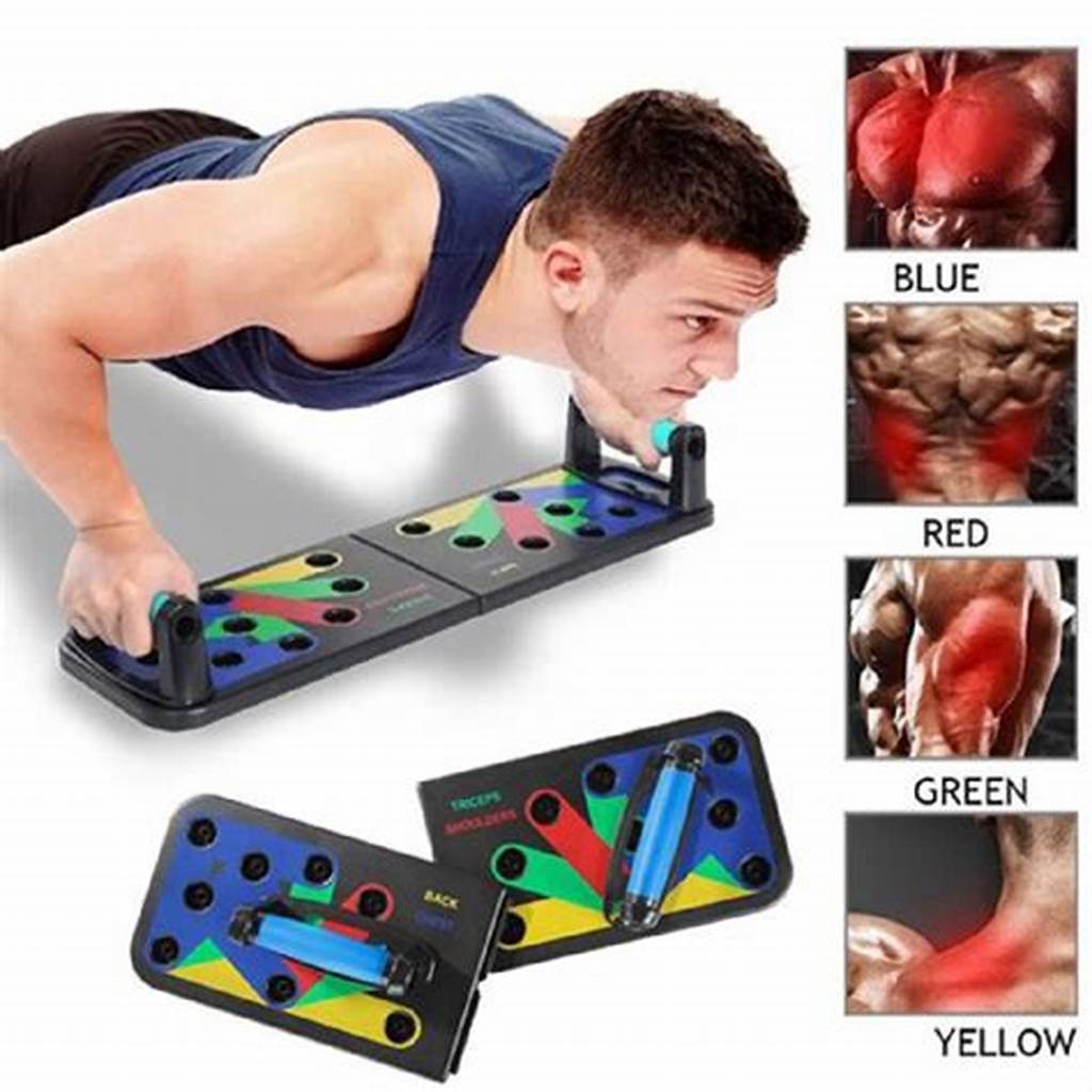Tabla Push Up CM con Sistema Completo Flexiones
